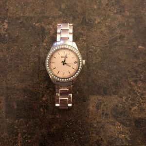 Ladies Fossil Rose golf watch